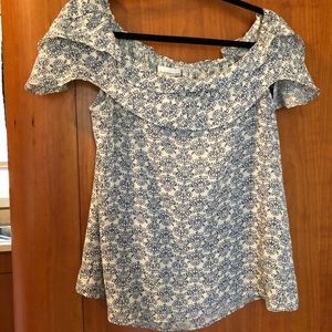 Off the shoulder blouse